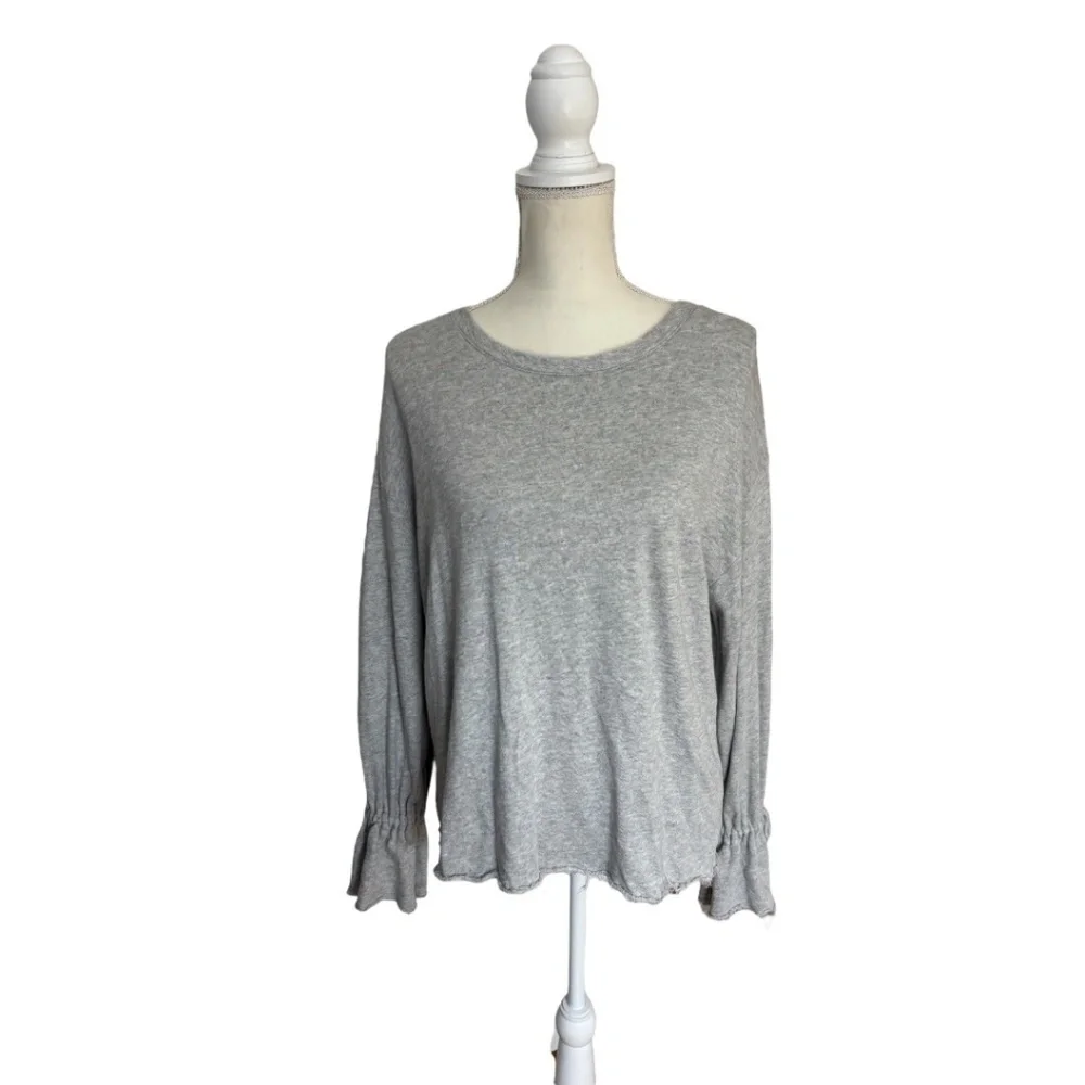 Rails Marilyn Heather Grey Pullover Sweatshirt